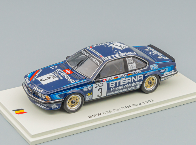 BMW 635 CSI No 3 24h Spa, Stuck/Brun/Grohs (1983)