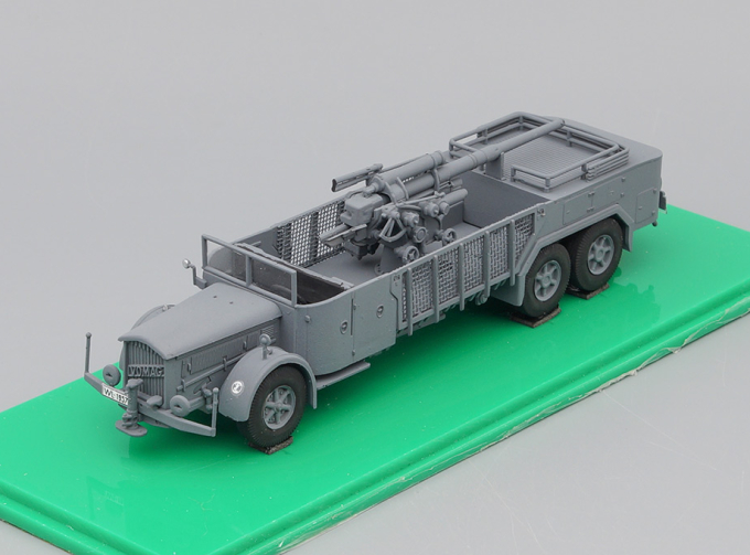Германская САУ Sd.Kfz. Vomag on the 8,8 cm Flak на шасси автобуса Vomag Omnibus 7