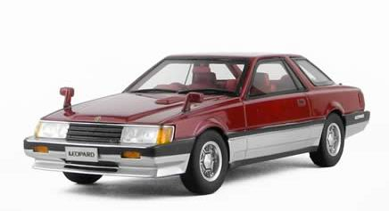 NISSAN Leopard 2Dr HT 280X SF-L 1980, Red/Silver