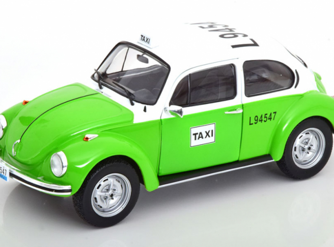 VOLKSWAGEN Beetle Kafer 1303 Mexico Taxi (1974), Green White