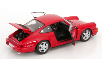 PORSCHE 911 (964) RS with Cup rims (1992), red