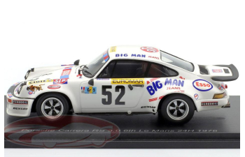 PORSCHE 911 Carrera RS №52  6th 24h Le Mans Raymond Touroul, Alain Cudini (1976)
