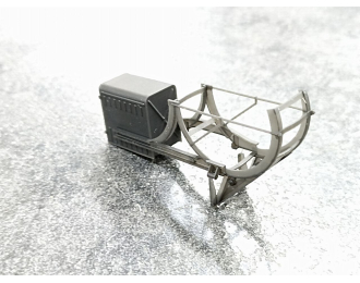 Держатель запасного колеса (ДЗК) КРАЗ-255Б ранний