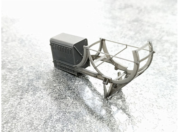 Держатель запасного колеса (ДЗК) КРАЗ-255Б ранний