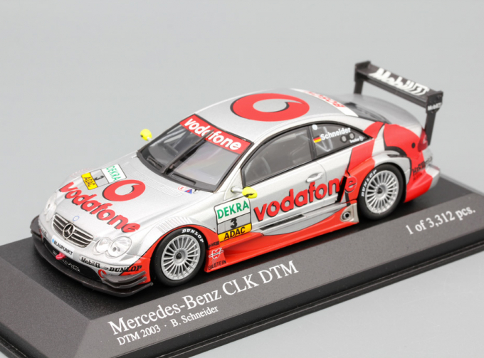 MERCEDES-BENZ CLK DTM #3 "Team Vodafone" B.SCHNEIDER Champion DTM 2003