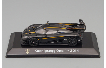 KOENIGSEGG One:1 (2014) black