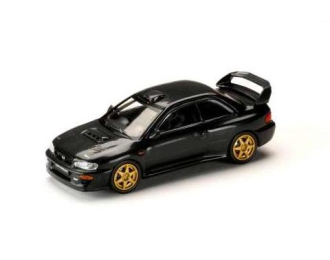 SUBARU Impreza 22B Sti Version (GC8) Rally Base Car *Carbon pattern version*, carbon black