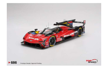 CADILLAC V-series R 5.5l V8 Team Cadillac Whelen №311 24h Le Mans (2025) Jack Aitken - Felipe Drugovich - Frederik Vesti, Red Black