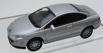 PEUGEOT 407 Coupe, silver