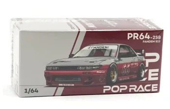 NISSAN Pandem Silvia S13, Moontech red