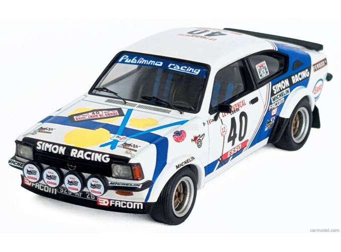 OPEL Kadett GT/E (night version) №40 Rally Tour De Corse (1979) Yves Loubet - Jean Francois Alemany