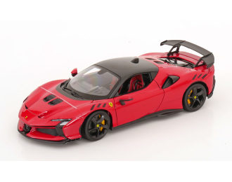 FERRARI Sf90 Xx Stradale (2024), Rosso Corsa - Red Black