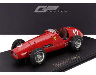 FERRARI F1 500 F2 №12 3rd France Gp Piero Taruffi (1952), red