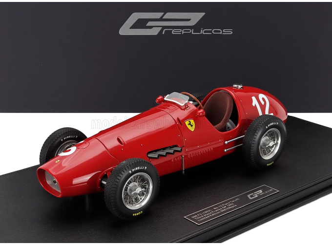 FERRARI F1 500 F2 №12 3rd France Gp Piero Taruffi (1952), red