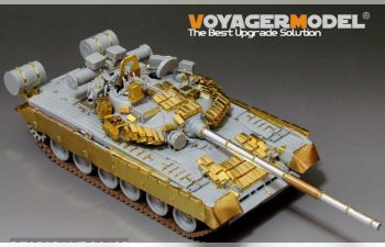 Фототравление Современный российский ОБТ Т-80БВ (включая дымосос)