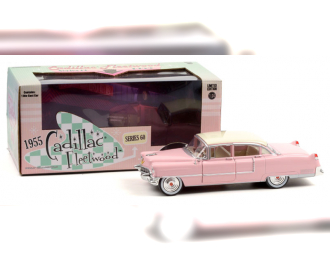 CADILLAC Fleetwood Series 60 1955 Pink with White Roof