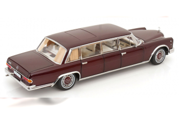 MERCEDES-BENZ 600 LWB W100 Pullman (1963-1981), dark red-metallic