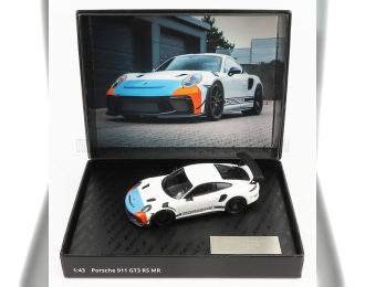 PORSCHE 911 991-2 Gt3 Rs Mr Team Manthey Racing 2020, White Light Blue