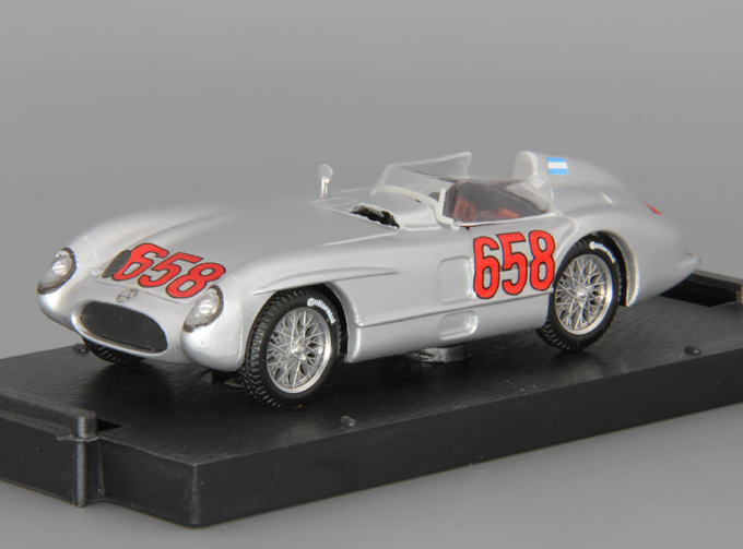 MERCEDES-BENZ 300SLR Mille Miglia 2° J.M. Fangio (1955), silver