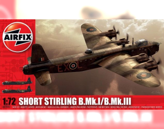 Сборная модель Британский тяжелый бомбардировщик Short Stirling B.Mk.I/B.Mk.III