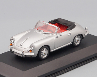 PORSCHE 356 C Cabriolet (1965), silver