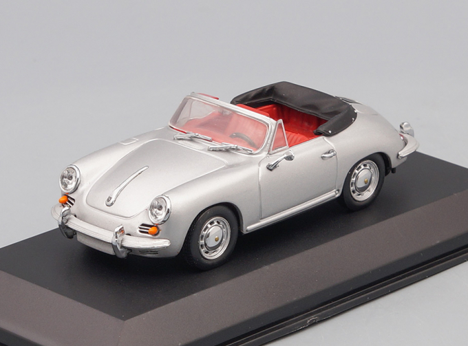 PORSCHE 356 C Cabriolet (1965), silver