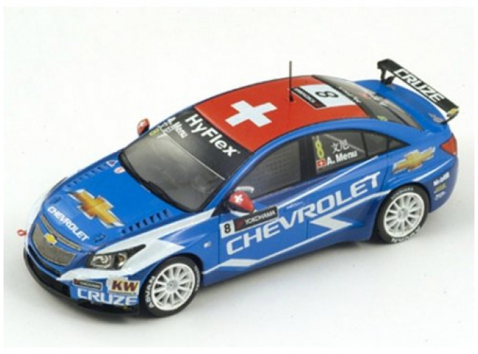 CHEVROLET Cruze 1.6T 8 WTCC Winner Race 2 (2012), blue