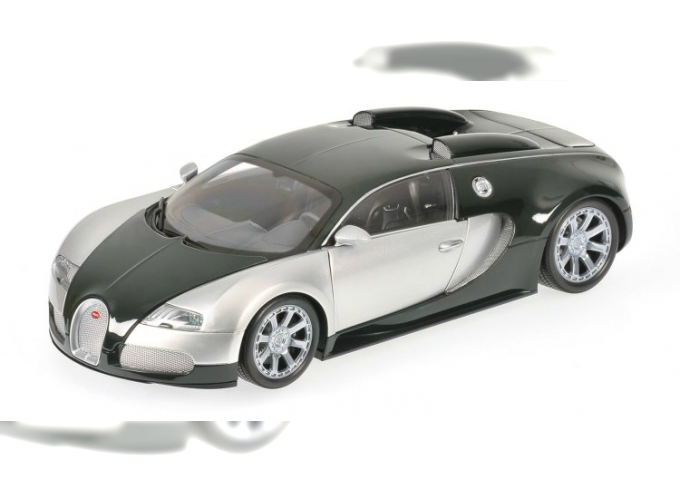 Bugatti VEYRON EDITION CENTENAIRE - 2009 - CHROME/GREEN