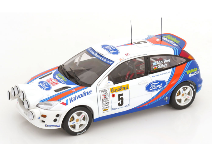 FORD Focus WRC №7 Rally Monte Carlo, McRae/Grist (1999)
