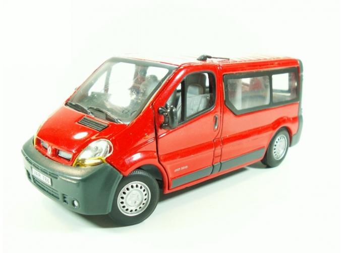 RENAULT Traffic пассажирский (откр. двери), 431ND 1:43, красный