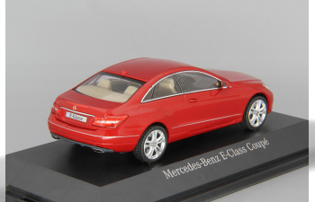 MERCEDES-BENZ E-Klasse Coupe (C207), red metallic