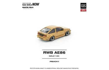 TOYOTA RWB AE86 , gold