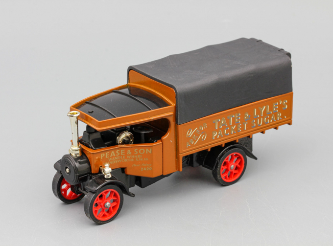 Foden C Type Steam Wagon, Models of Yesteryear (1922), orange / black