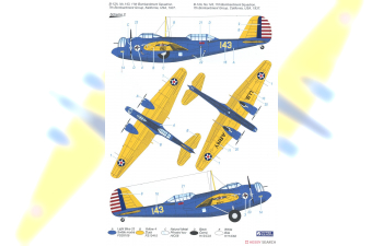 Сборная модель B-12A Bomber "Yellow Wings over America"