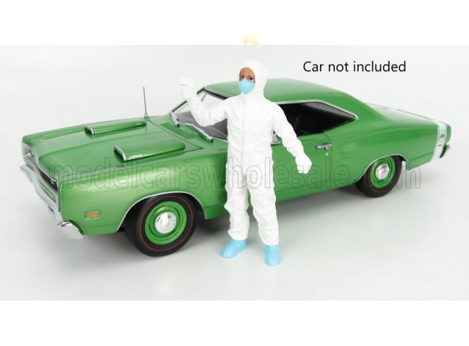 FIGURES Man - Hazmat Crew Figure Vi, White