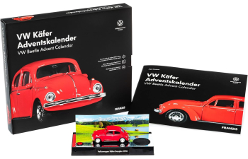 Сборная модель VOLKSWAGEN Käfer (1970), red