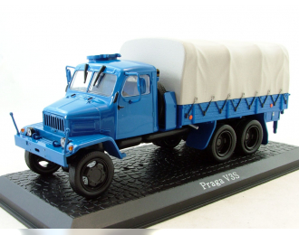 PRAGA V3S, Серия грузовиков от Atlas Verlag, синий