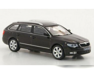 SKODA Superb II Combi (2010), magnetic brown metallic