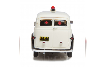 GMC SUBURBAN AMBULANCE (1952), white/black