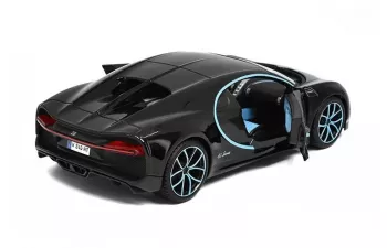 BUGATTI Chiron Le Patron №42 (2017) - Zero 400km/h Zero 42 Seconds - Montoya, Black Met - Light Blue