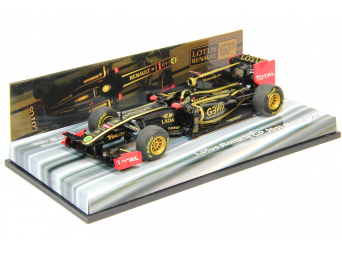 LOTUS RENAULT GP 2011 Race car, black