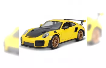 Сборная модель PORSCHE 911 GT2 RS (2018), yellow