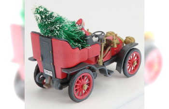 FIAT Sport 16/20/24 Hp Open (1903) - Christmas Edition 2021 - Con Babbo Natale - With Figure Santa Claus, Red Green