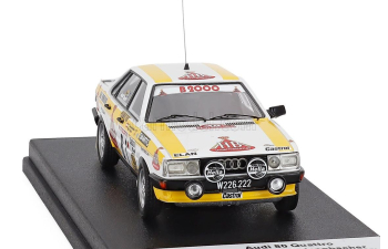AUDI 80 Quattro (night version) №81 Rally Monte Carlo Rudolph Stohl- Peter Seisenbacher (1986)