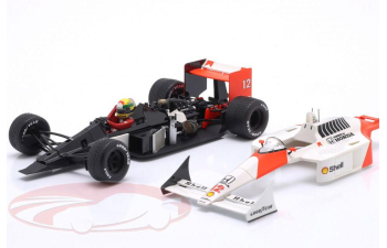 McLAREN F1 Mp4/4 Honda №12 World Champion Winner British Gp (1988) Ayrton Senna + книга (1988)