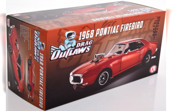 PONTIAC Firebird Drag Outlaws (1968), orange-metallic