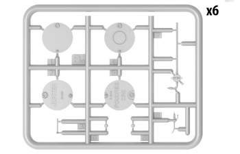 Сборная модель U.S. Fuel Drums 55 Gals