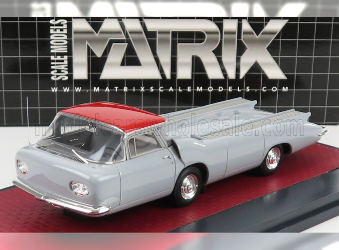 HOLTKAMP Cheetah Truck Car Transporter (1961), Grey Red