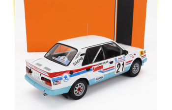 SKODA 130lr N 21 Rally Acropolis (1986) Ladislav Krecek - Borivoj Motl, White Light Blue