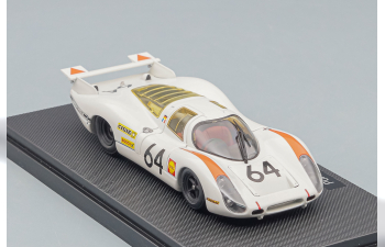 PORSCHE 908 Long Rail Le Mans #64 (1969), white